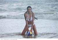 Ai Shang Zhen in a bikini