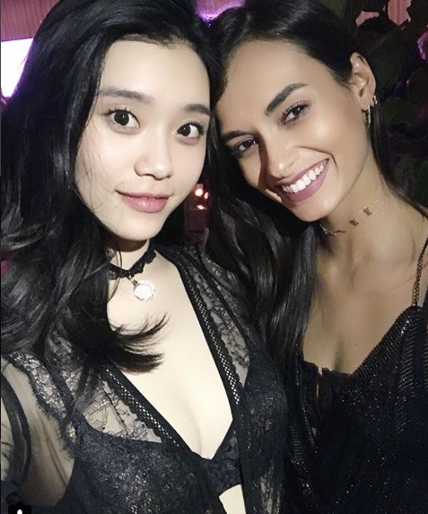 Ming Xi taking a selfie