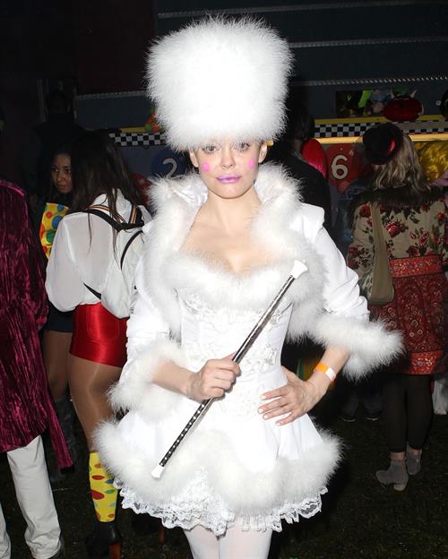 Rose Mc Gowan Attends the Patron O Cafe presents the 8th Annual Maroon 5 Halloween Party 31.10.12 