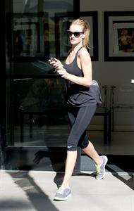 Rosie Huntington-Whiteley candids in LA 10/31/13  