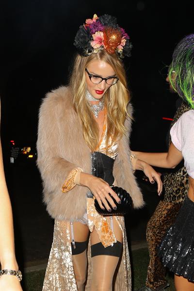 Rosie Huntington-Whiteley - At A Halloween Party In Beverly Hills October 26, 2012