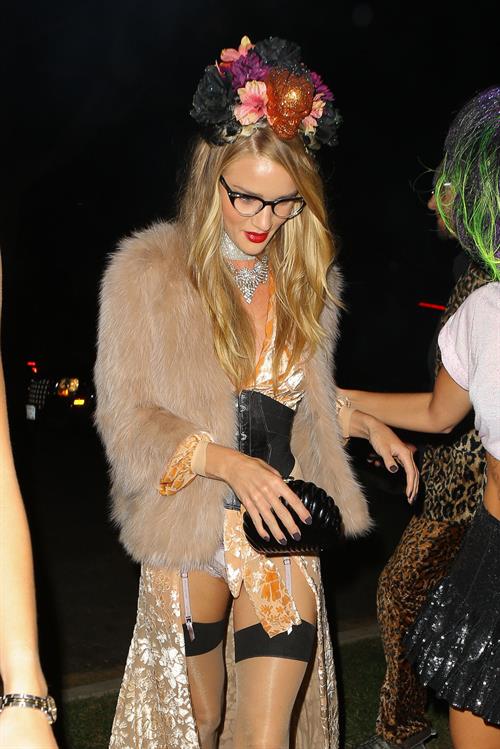 Rosie Huntington-Whiteley - At A Halloween Party In Beverly Hills October 26, 2012