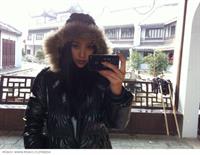 Hu Meng Yuan taking a selfie