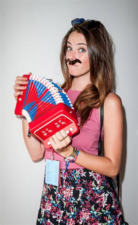 Kaya Scodelario  V Festival in Chelmsford, England August 16, 2014