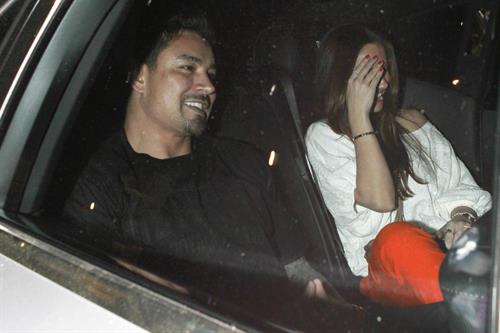 Minka Kelly leaving Madeo restaurant Los Angeles on March 24, 2012 