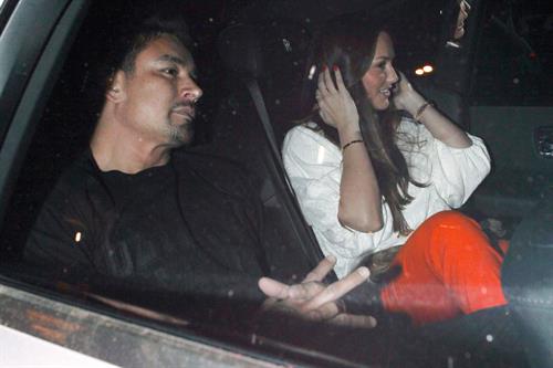 Minka Kelly leaving Madeo restaurant Los Angeles on March 24, 2012 