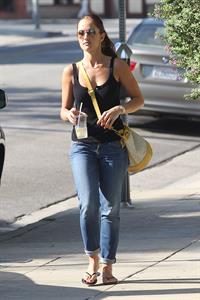 Minka Kelly in LA - August 22, 2012