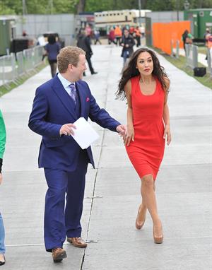 Myleene Klass - Jubilee Festival, June 2,2012