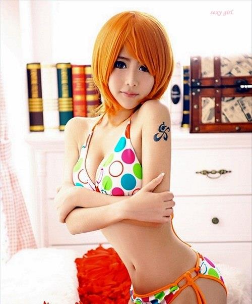 Xia Xiao Wei in a bikini