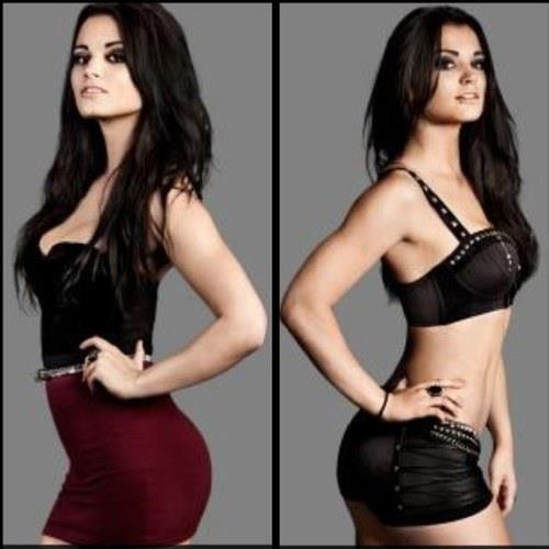 Britani Knight in lingerie