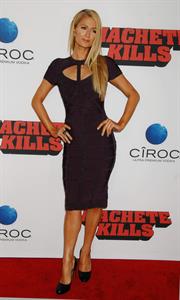 Paris Hilton Premiere of Open Road Films' 'Machete Kills' at Regal Cinemas LA October 2, 2013 