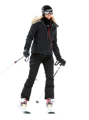 Paris Hilton enjoying a day in the mountains of Aspen December 18, 2012 