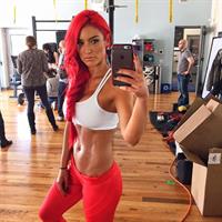 Natalie Eva Marie taking a selfie