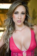 Alessandra França in lingerie - breasts