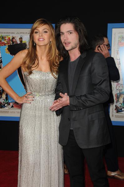 Aimee Teegarden at the Los Angeles premiere of Disney's Prom on April 21, 2011
