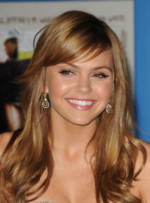 Aimee Teegarden at the Los Angeles premiere of Disney's Prom on April 21, 2011
