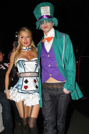 Paris Hilton - Halloween Party in Beverly Hills 10/26/12