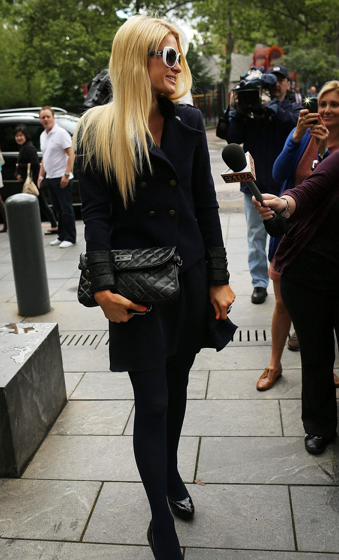 Paris Hilton Leaves Federal Court in NYC June 4, 2012