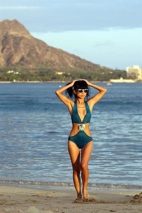 Bai Ling in a bikini