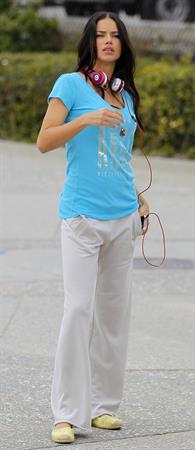 Adriana Lima and Alessandra Ambrosio Photoshoot in Venice beach March 7, 2013