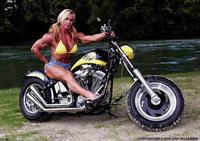 Sherry Smith in a bikini