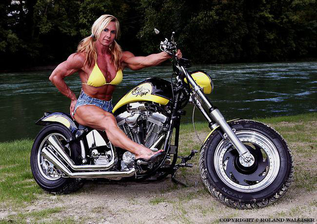 Sherry Smith in a bikini