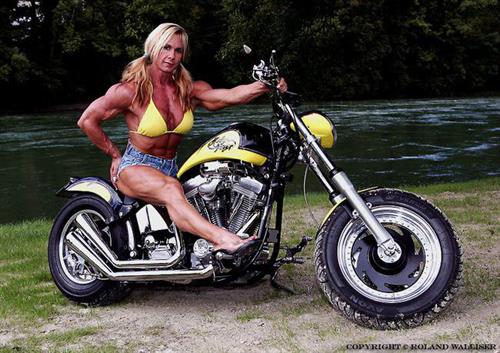 Sherry Smith in a bikini