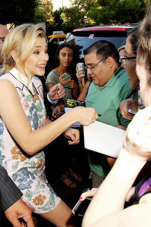 Chloe Grace Moretz If I Stay New York premiere August 18, 2014