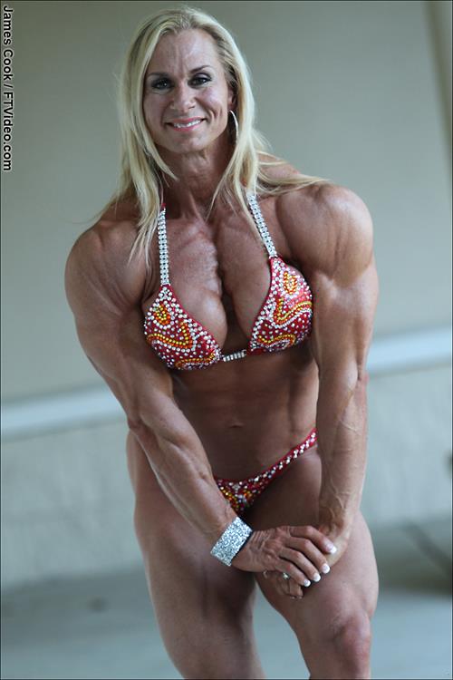 Sherry Smith in a bikini