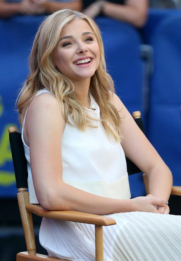 Chloe Moretz on Good Morning America August 18, 2014