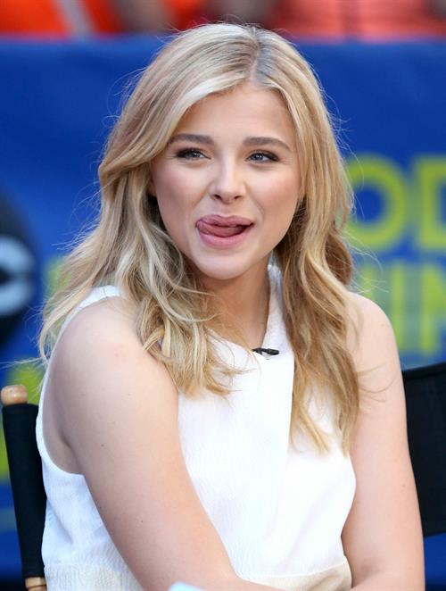 Chloe Moretz on Good Morning America August 18, 2014