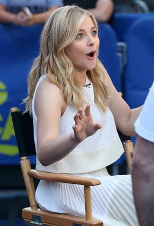 Chloe Moretz on Good Morning America August 18, 2014