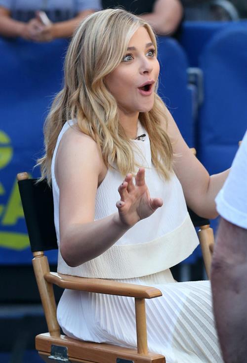 Chloe Moretz on Good Morning America August 18, 2014
