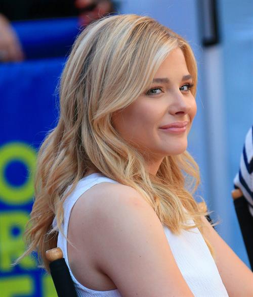 Chloe Moretz on Good Morning America August 18, 2014