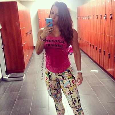 Linda Durbesson taking a selfie