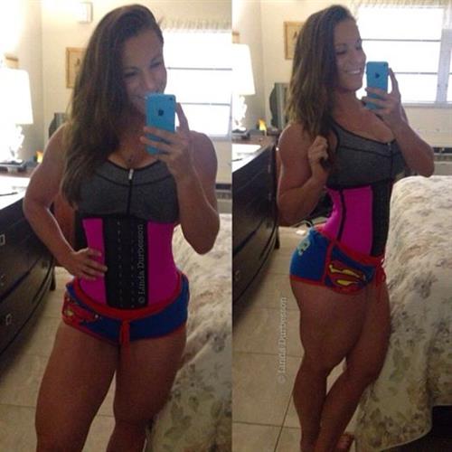 Linda Durbesson taking a selfie