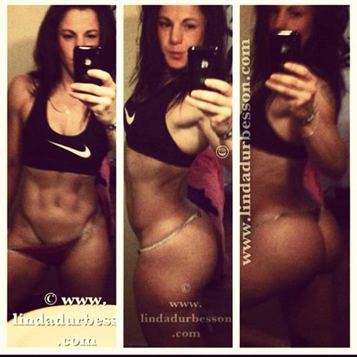 Linda Durbesson taking a selfie