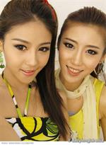 Cindy Chang Meng taking a selfie