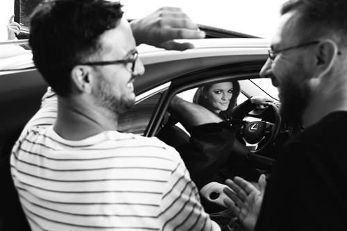 Agnieszka Radwanska behind the scenes Photoshoot Leus Polska July 18, 2014 