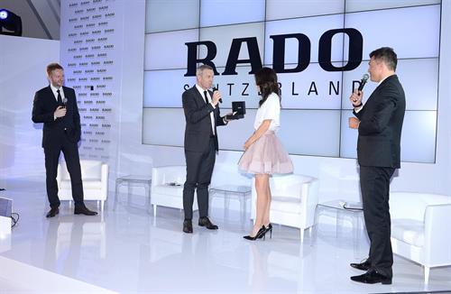 Agnieszka Radwanska Rado Switzerland Press Conference Warsaw April 30, 2014 