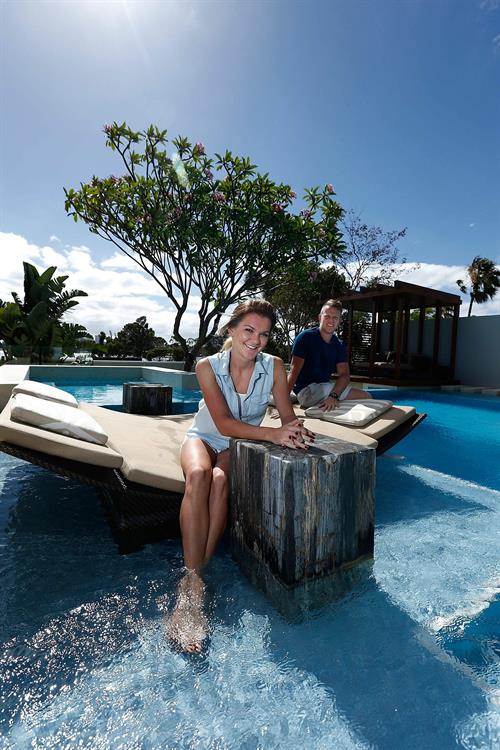 Agnieszka Radwanska 2014 Hopman Cup media call in Perth December 31, 2013 