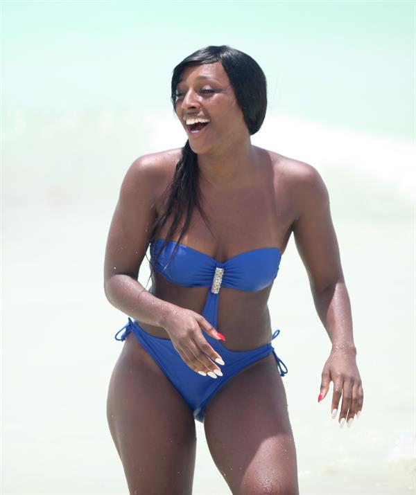 Alexandra Burke - Mexican Riviera 11/7/2012 