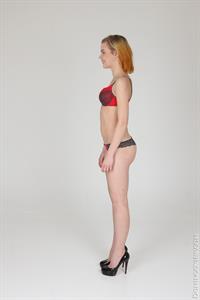 Teen Shopia posing with lingerie and nude playing with dildo