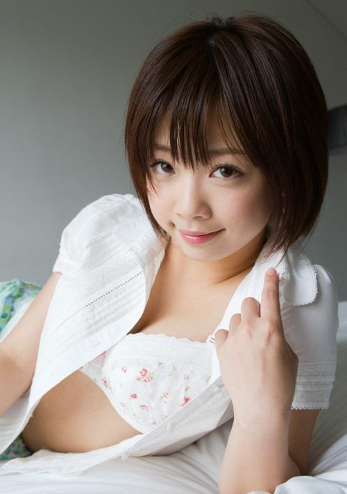 Mana Sakura in lingerie