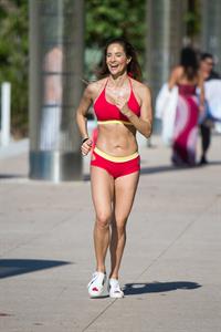 Jennifer Nicole Lee in a bikini