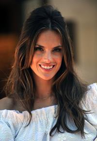 Alessandra Ambrosio Victoria's Secret Bombshell Tour in Miami 2/6/2011