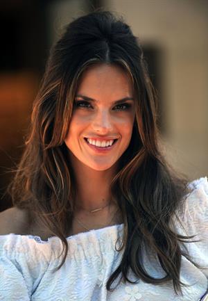 Alessandra Ambrosio Victoria's Secret Bombshell Tour in Miami 2/6/2011