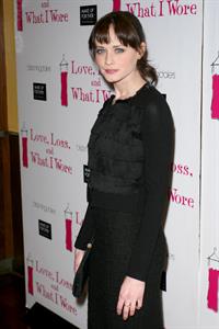 Alexis Bledel celebration of 500th performance of Love Loss and What I Wore in New York City on January 13, 2011 