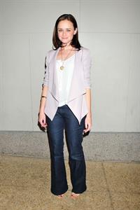 Alexis Bledel at the MTV Seven Studios in New York City 11-04-2011