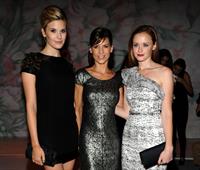 Alexis Bledel Monique Lhuillier Spring 2011 fashion show on September 13, 2010